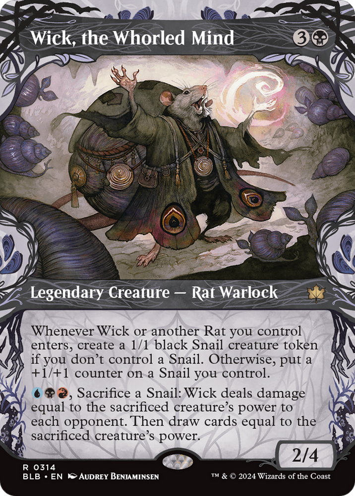 Wick, the Whorled Mind (Showcase) [Bloomburrow] Magic: The Gathering