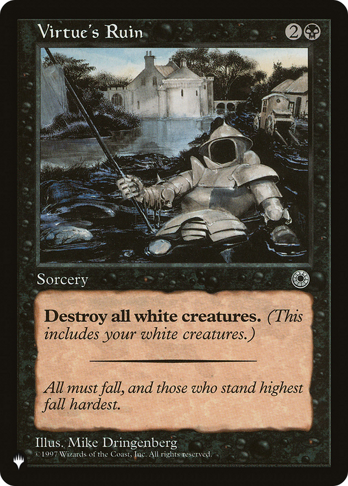 Virtue's Ruin [The List] Magic: The Gathering