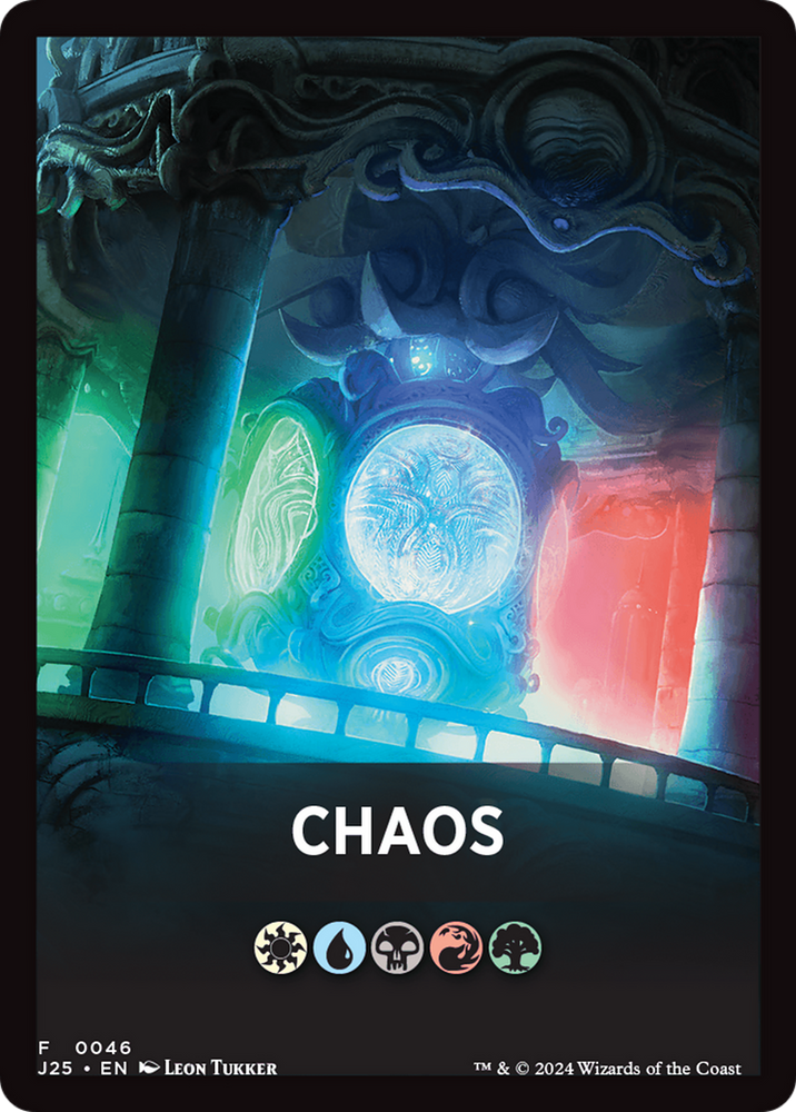 Chaos Theme Card [Foundations Jumpstart Front Cards] Magic: The Gathering