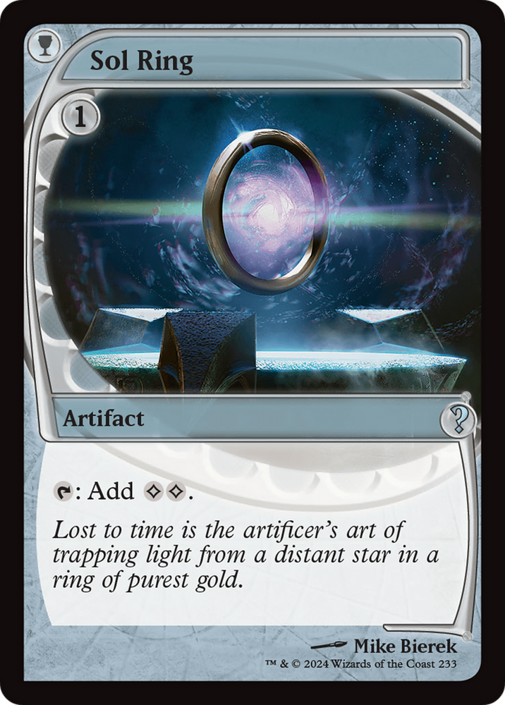 Sol Ring (Future Sight) [Mystery Booster 2] Magic: The Gathering