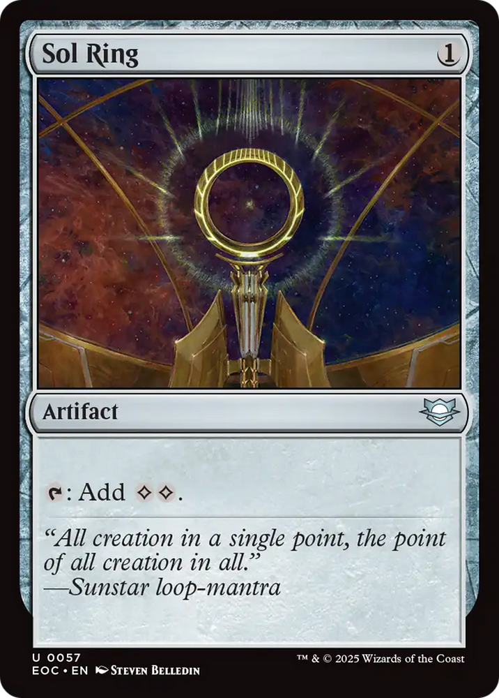 Sol Ring [Edge of Eternities Commander] Magic: The Gathering