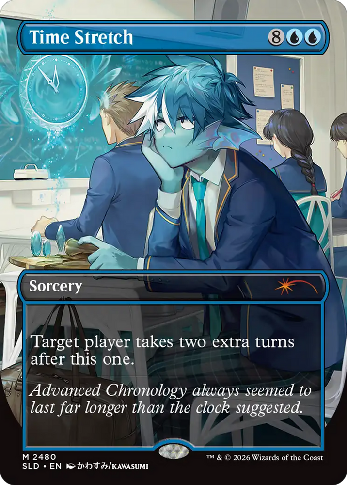 Time Stretch [Secret Lair Drop Series] Magic: The Gathering