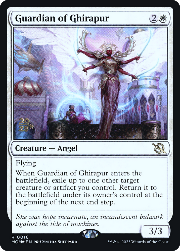 Guardian of Ghirapur [March of the Machine Prerelease Promos] Magic: The Gathering