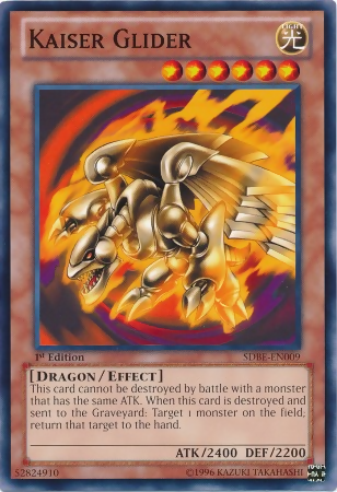 Kaiser Glider [SDBE-EN009] Common Yu-Gi-Oh!