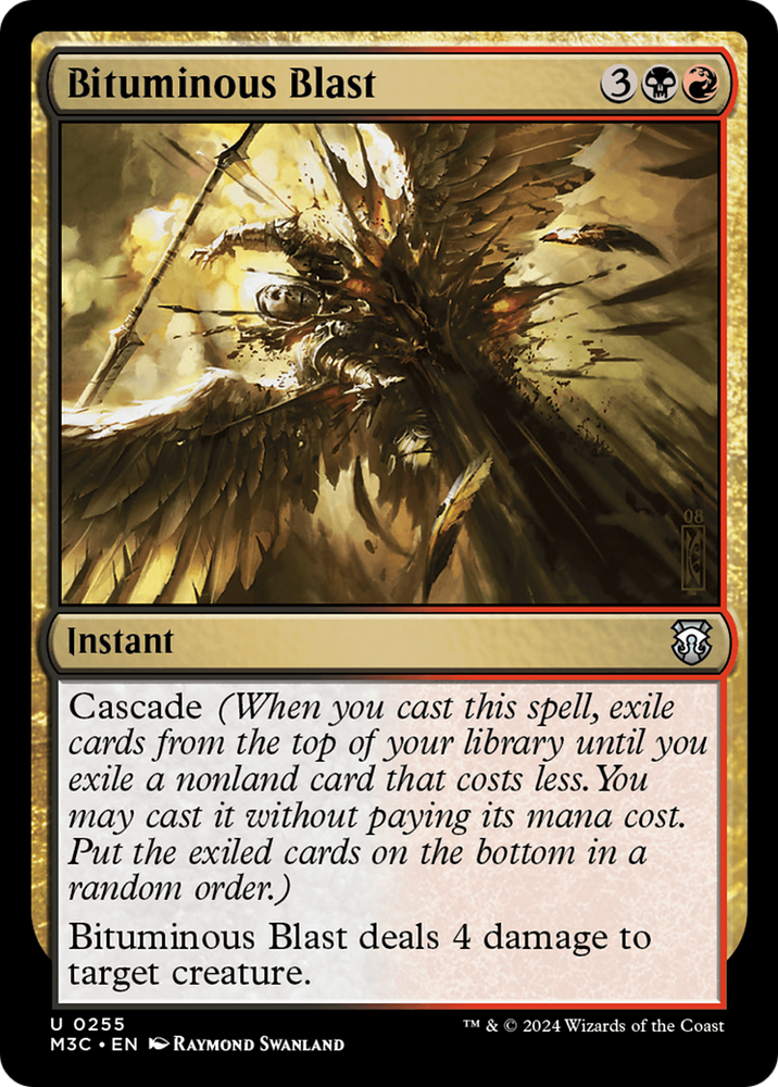Bituminous Blast [Modern Horizons 3 Commander] Magic: The Gathering
