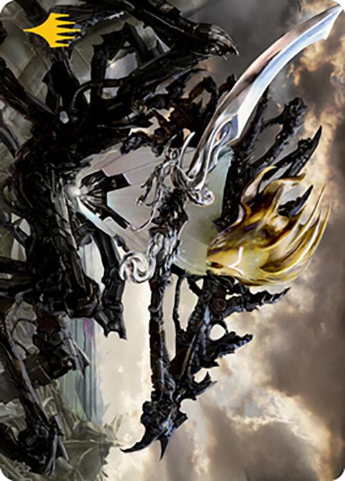 Kaldra Compleat Art Card (Gold-Stamped Signature) [Modern Horizons 2 Art Series] Magic: The Gathering