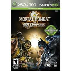 Mortal Kombat Vs. DC Universe [Platinum Hits] - Item, Box, and Manual (Xbox 360) VG