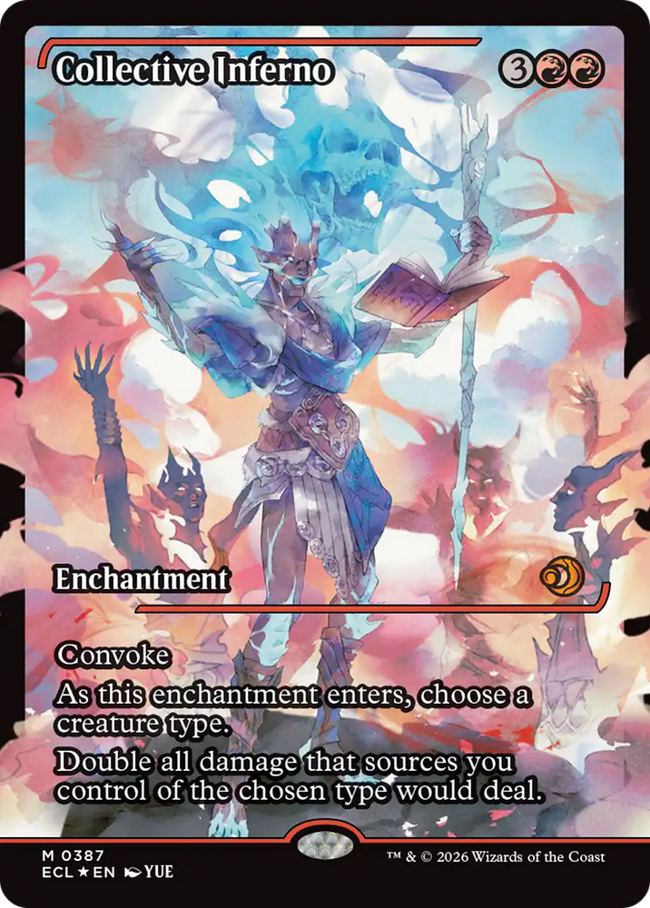 Collective Inferno (Showcase) [Lorwyn Eclipsed] Magic: The Gathering