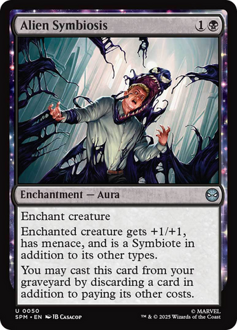 Alien Symbiosis [Marvel's Spider-Man] Magic: The Gathering