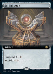 Sol Talisman (Extended Art) [Modern Horizons 2] Magic: The Gathering