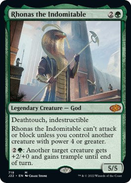 Rhonas the Indomitable [Jumpstart 2022] Magic: The Gathering