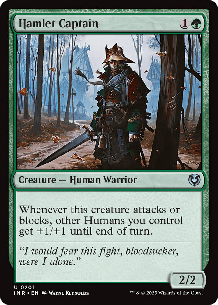 Hamlet Captain [Innistrad Remastered] Magic: The Gathering