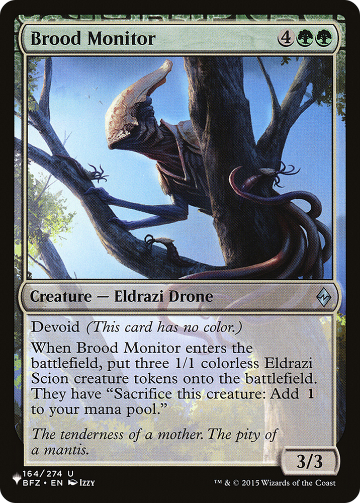 Brood Monitor [The List] Magic: The Gathering
