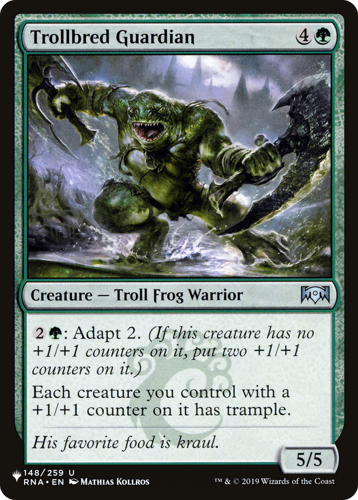 Trollbred Guardian [The List] Magic: The Gathering