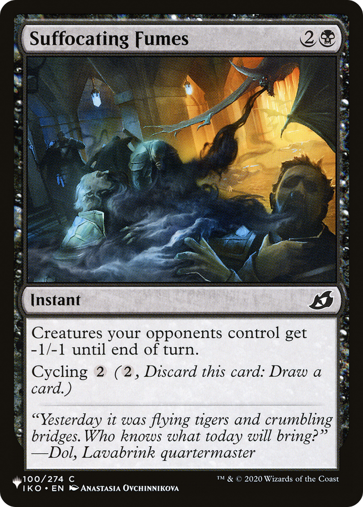 Suffocating Fumes [The List] Magic: The Gathering