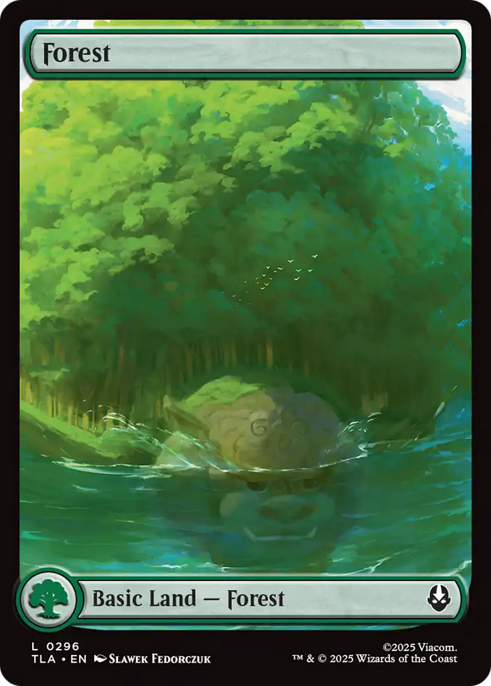 Forest (0296) [Avatar: The Last Airbender] Magic: The Gathering