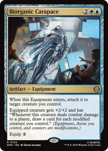 Biorganic Carapace [Marvel's Spider-Man] Magic: The Gathering