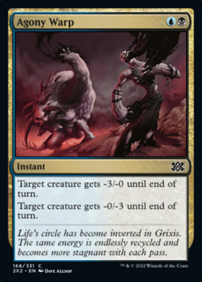 Agony Warp [Double Masters 2022] Magic: The Gathering