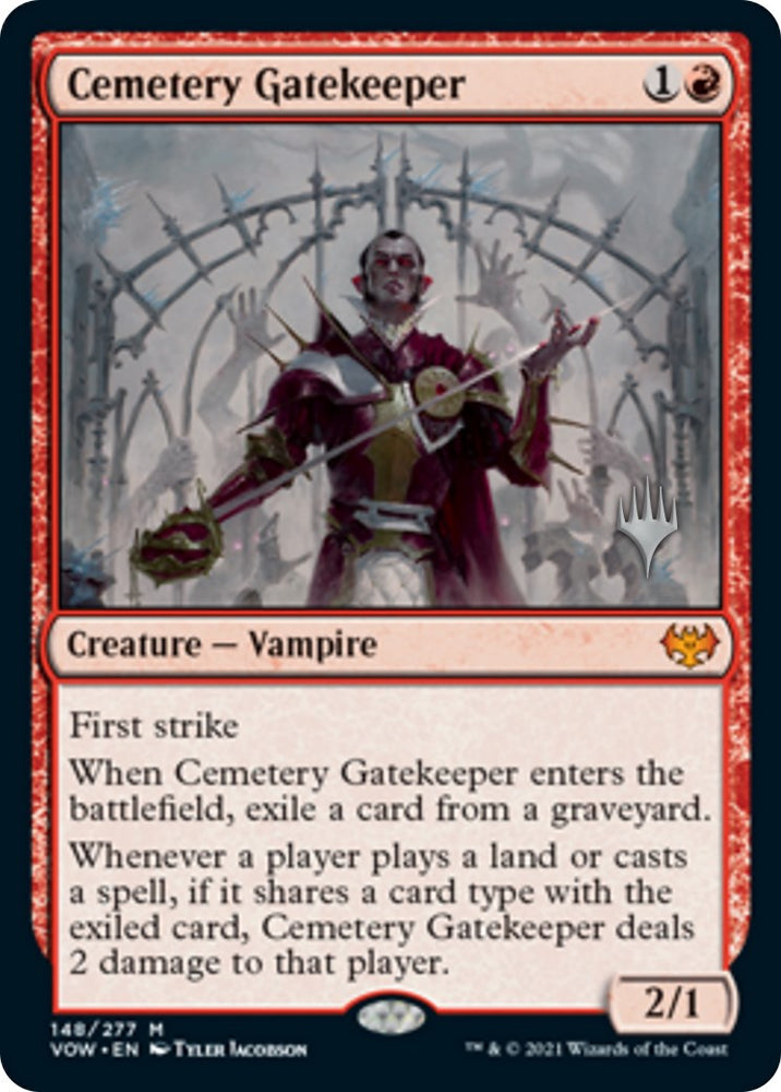 Cemetery Gatekeeper [Aetherdrift Promos] Magic: The Gathering
