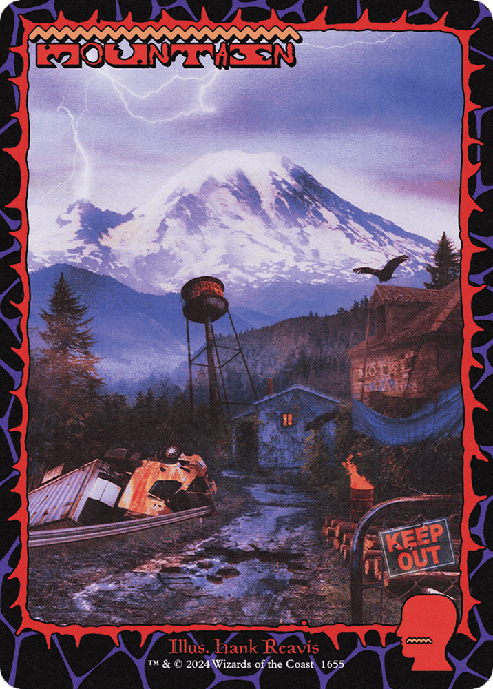 Mountain (1655) [Secret Lair Drop Series] Magic: The Gathering