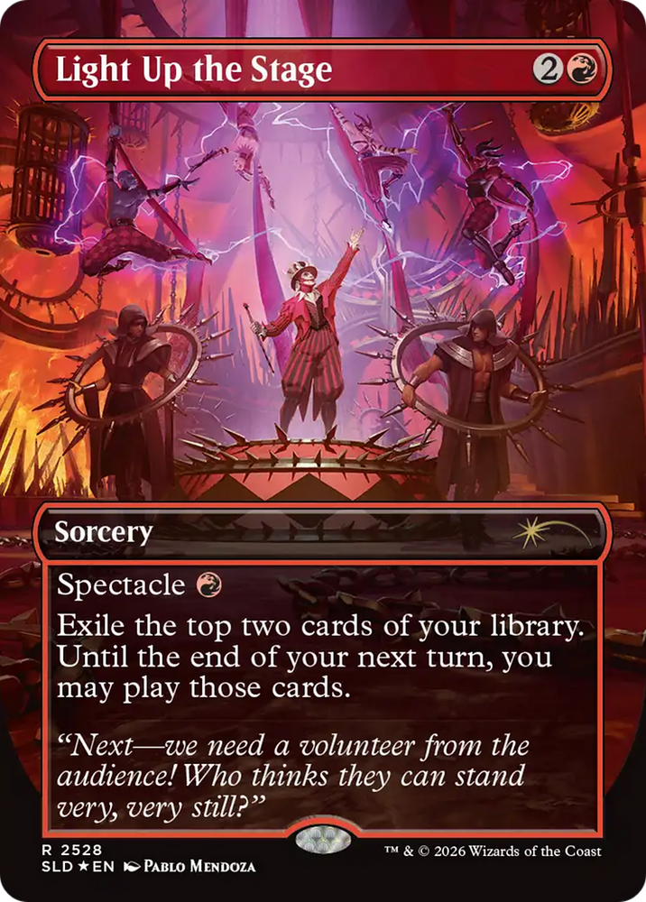 Light Up the Stage [Secret Lair Drop Series] Magic: The Gathering