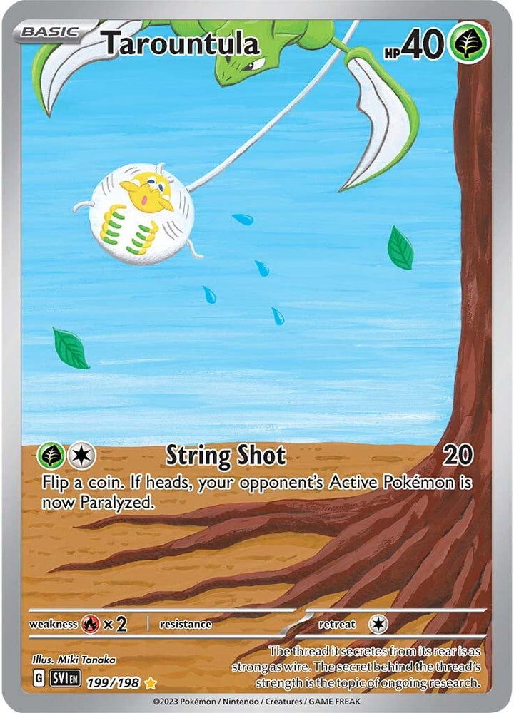 Tarountula (199/198) [Scarlet & Violet: Base Set] Pokémon