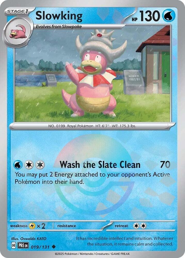 Slowking (019/131) (Poke Ball Pattern) [Scarlet & Violet: Prismatic Evolutions] Pokémon