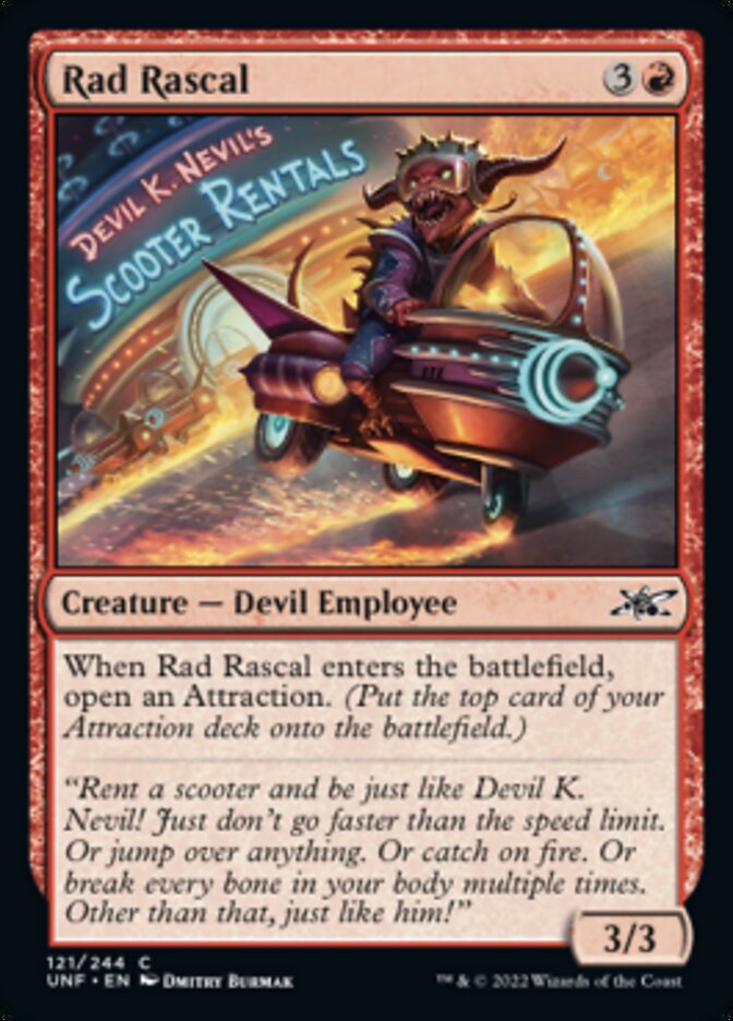 Rad Rascal [Unfinity] Magic: The Gathering