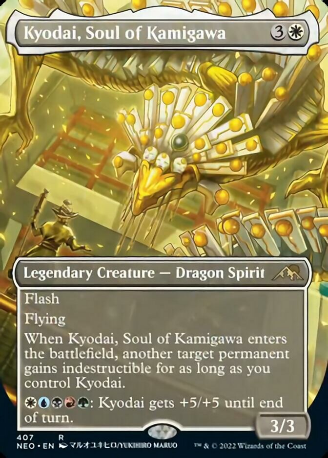 Kyodai, Soul of Kamigawa (Borderless Alternate Art) [Kamigawa: Neon Dynasty] Magic: The Gathering