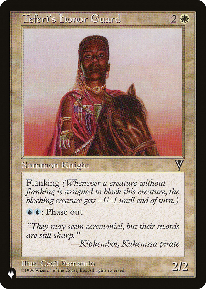 Teferi's Honor Guard [The List] Magic: The Gathering