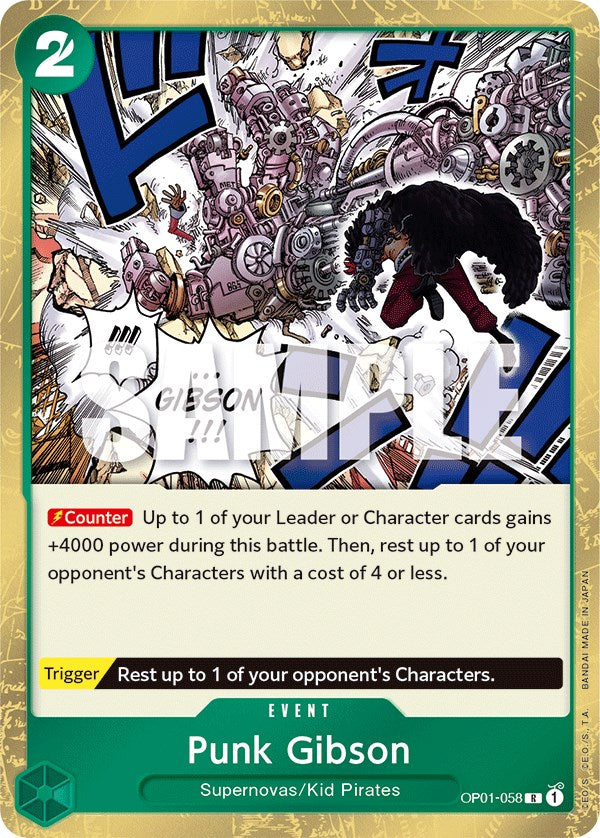 Punk Gibson [Romance Dawn] Bandai