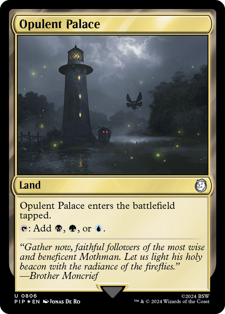Opulent Palace (Surge Foil) [Fallout] Magic: The Gathering