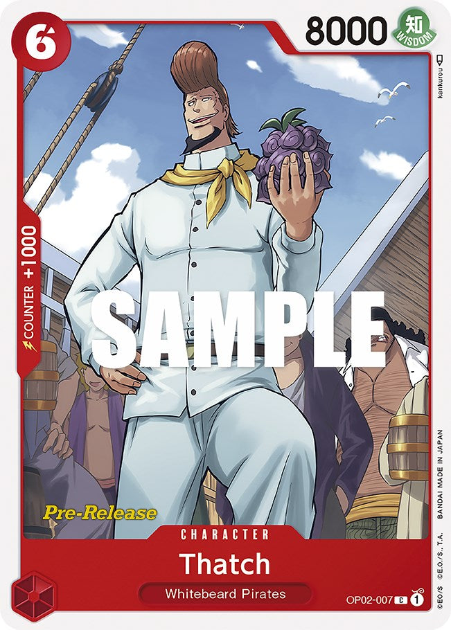 Thatch [Paramount War Pre-Release Cards] Bandai