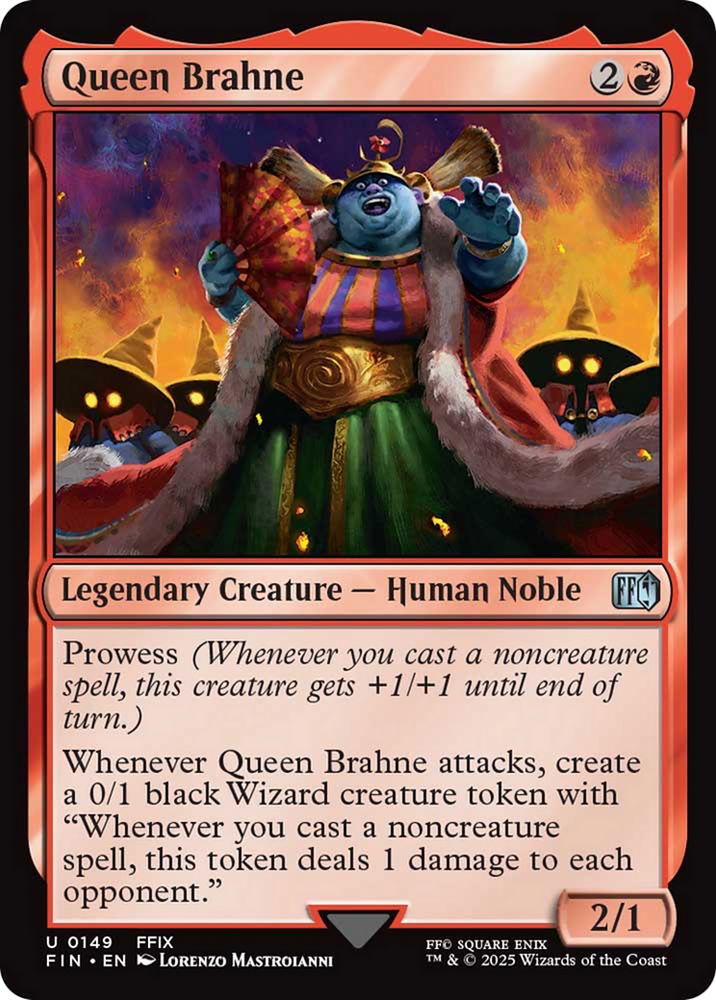 Queen Brahne [FINAL FANTASY] Magic: The Gathering