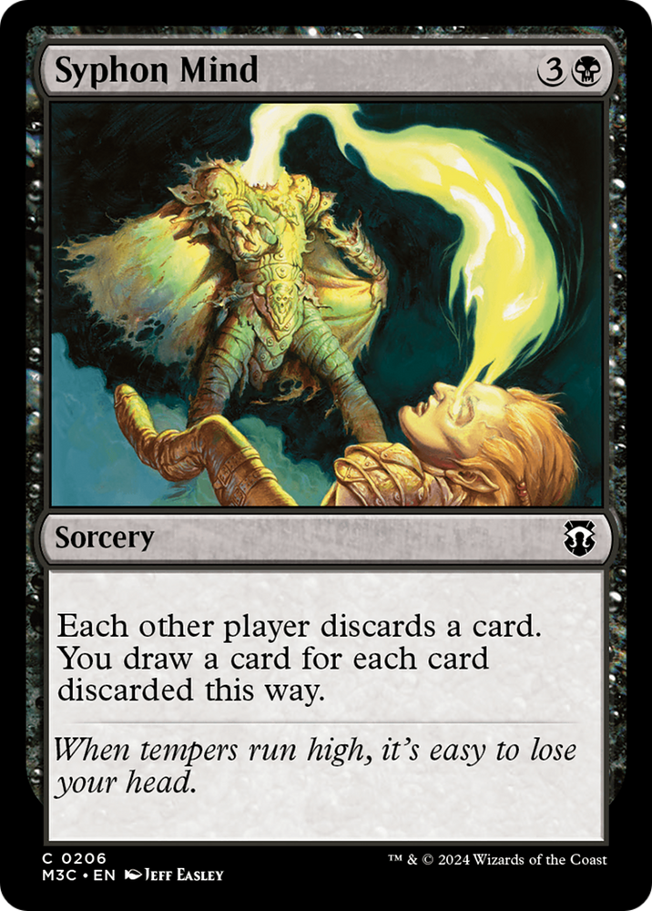 Syphon Mind [Modern Horizons 3 Commander] Magic: The Gathering