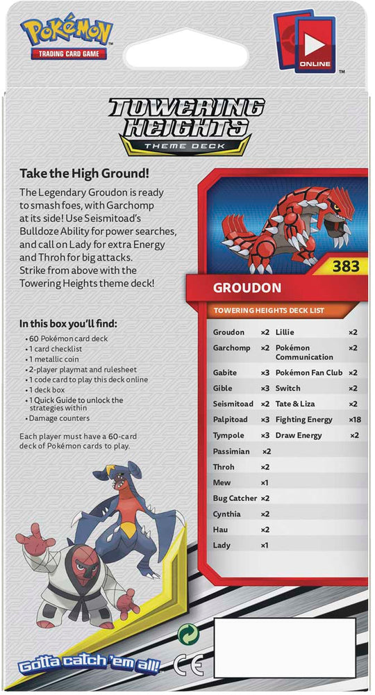 Sun & Moon: Cosmic Eclipse - Theme Deck (Towering Heights) Pokémon