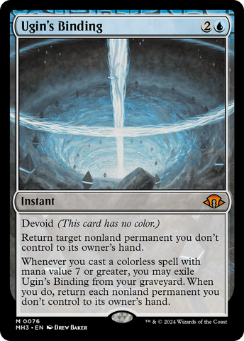 Ugin's Binding [Modern Horizons 3] Magic: The Gathering