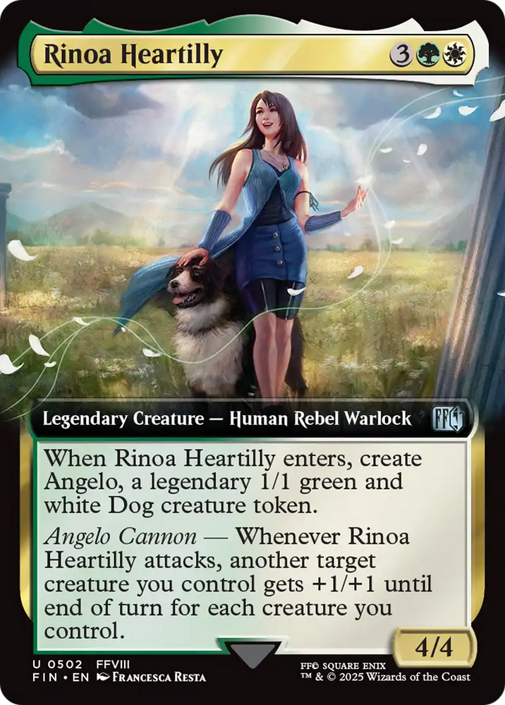 Rinoa Heartilly (Extended Art) [FINAL FANTASY] Magic: The Gathering