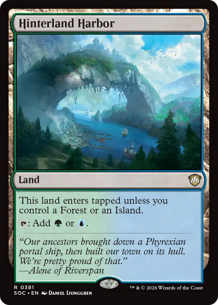 Hinterland Harbor [Secrets of Strixhaven Commander] Magic: The Gathering