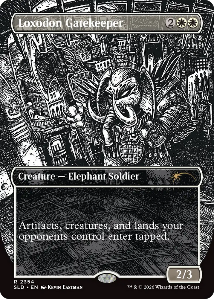 Loxodon Gatekeeper (2354) [Secret Lair Drop Series] Magic: The Gathering