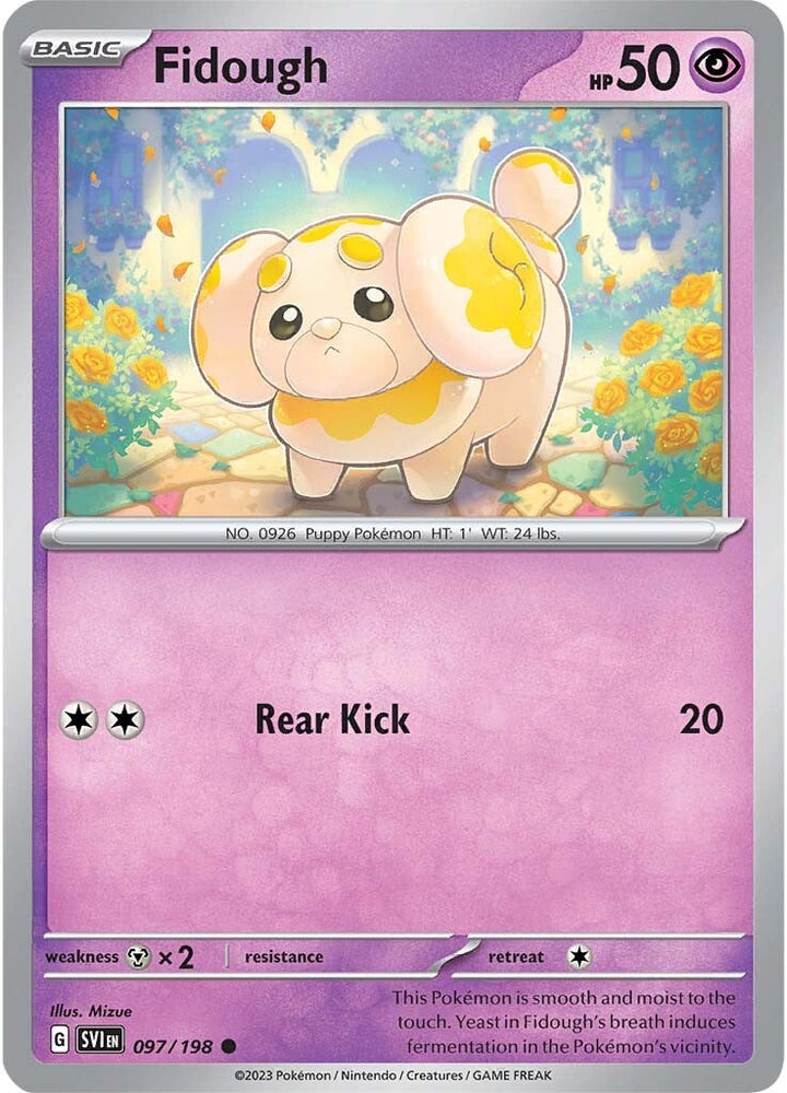 Fidough (097/198) [Scarlet & Violet: Base Set] Pokémon