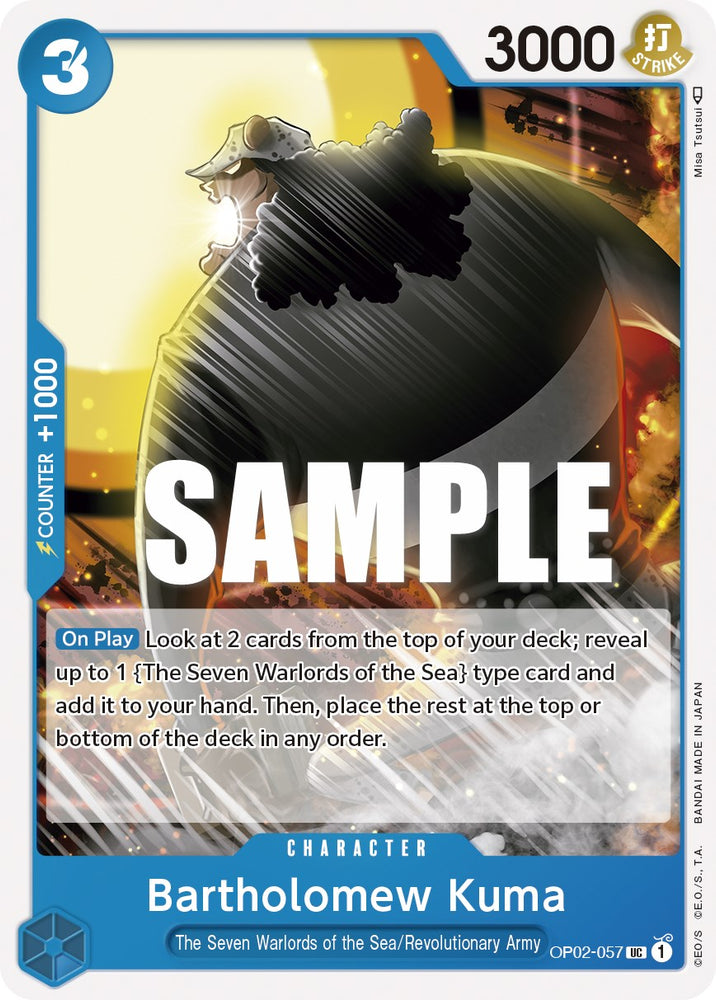 Bartholomew Kuma [Paramount War] Bandai