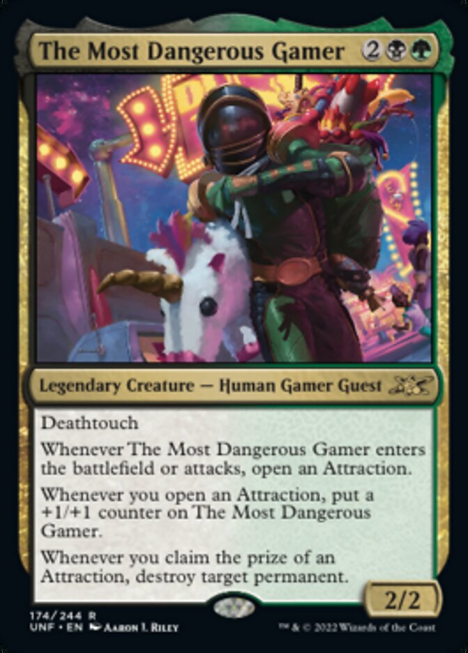 The Most Dangerous Gamer [Unfinity] Magic: The Gathering