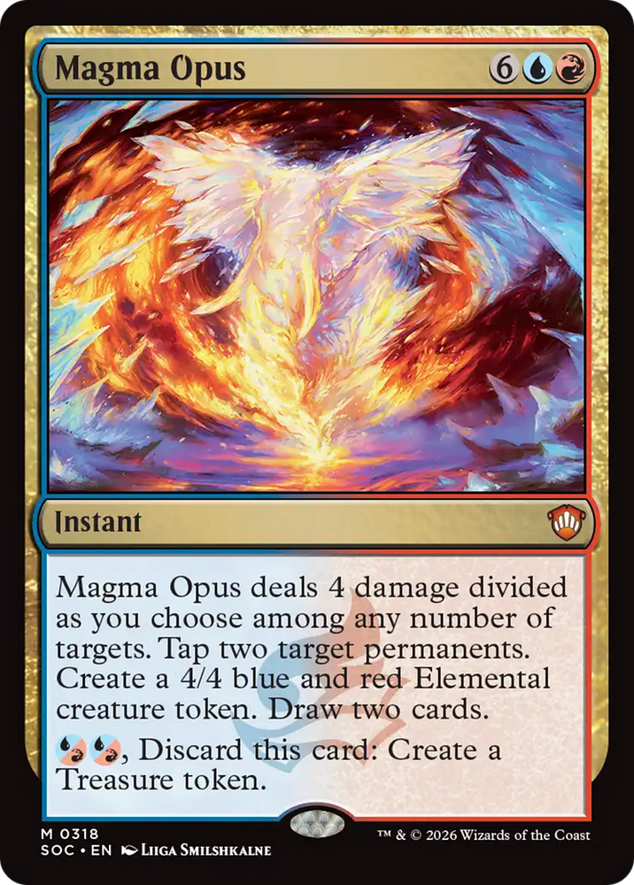 Magma Opus [Secrets of Strixhaven Commander] Magic: The Gathering