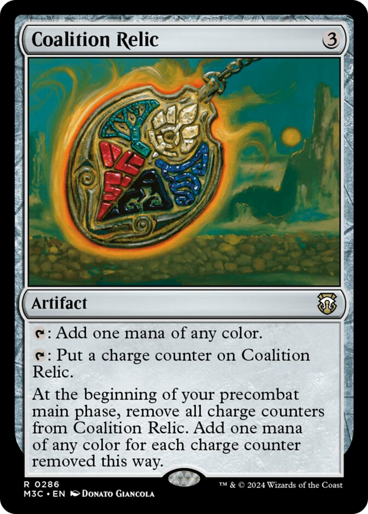 Coalition Relic (Ripple Foil) [Modern Horizons 3 Commander] Magic: The Gathering