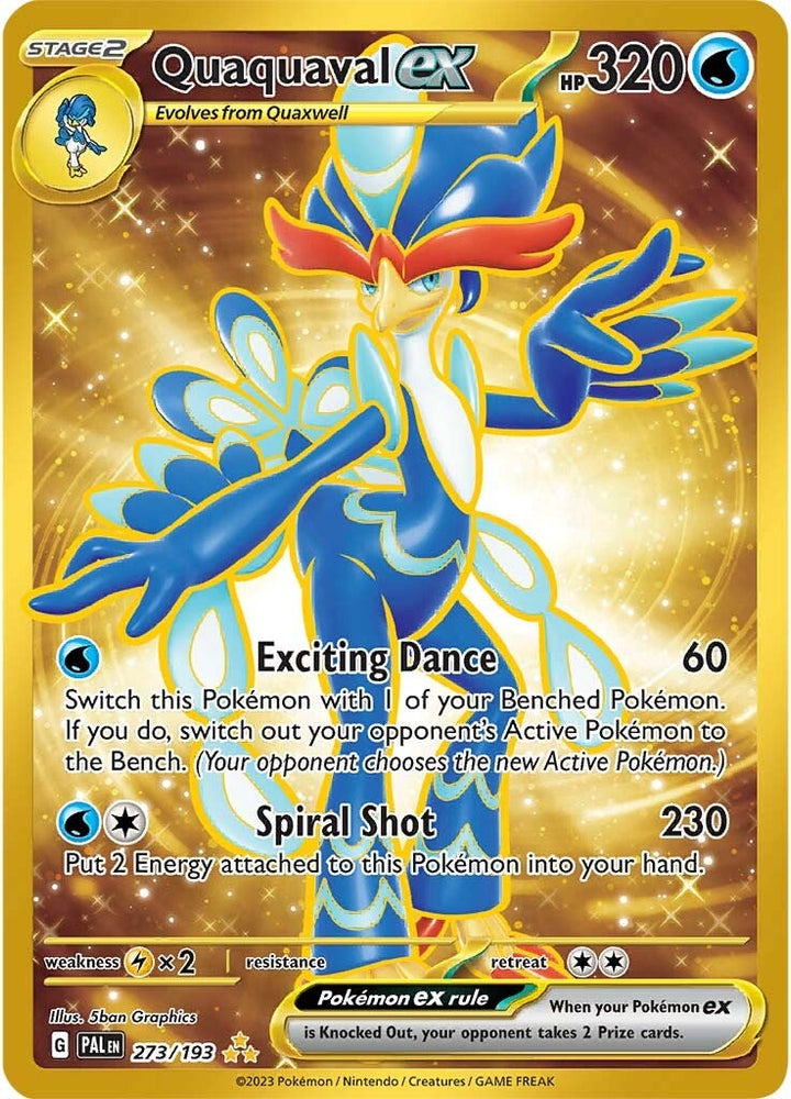 Quaquaval ex (273/193) [Scarlet & Violet: Paldea Evolved] Pokémon