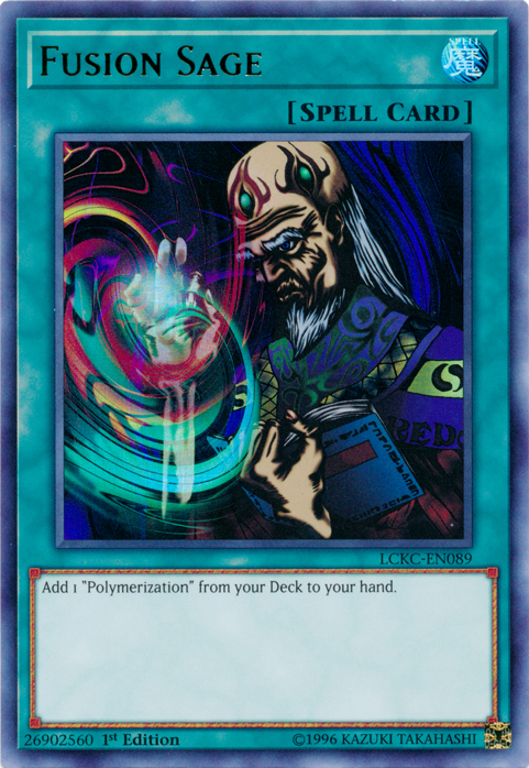 Fusion Sage [LCKC-EN089] Ultra Rare Yu-Gi-Oh!