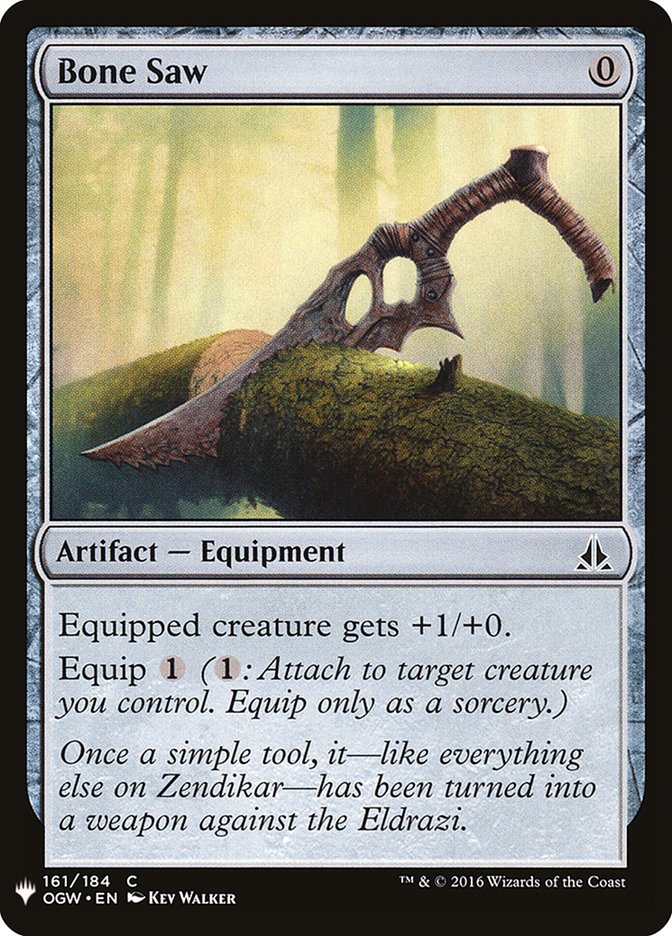 Bone Saw [Mystery Booster] Magic: The Gathering