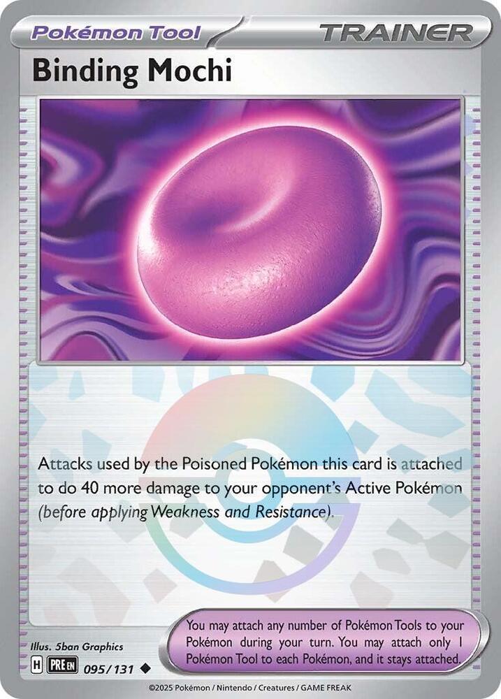 Binding Mochi (095/131) (Poke Ball Pattern) [Scarlet & Violet: Prismatic Evolutions] Pokémon