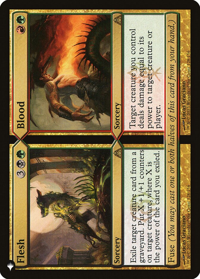 Flesh // Blood [The List] Magic: The Gathering
